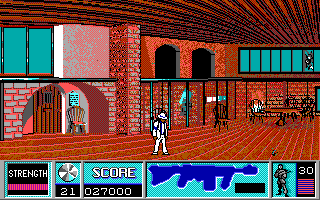 Moonwalker (DOS) screenshot: Level 3