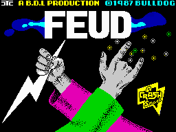 Feud (ZX Spectrum) screenshot: Loading screen