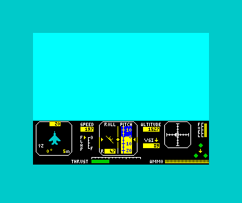 Fighter Pilot (ZX Spectrum) screenshot: The Blind option