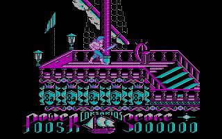 Corsarios (PC Booter) screenshot: Ship (CGA)