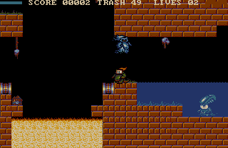 Flood (Amiga) screenshot: Level 25
