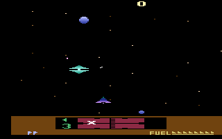 Solaris (Atari 2600) screenshot: Fighting the Zylons