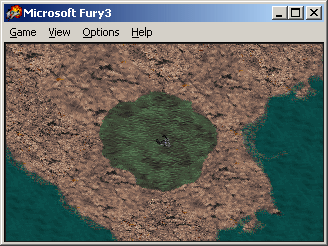 Fury³ (Windows) screenshot: Starting the mission.