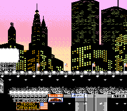 Tecmo Super Bowl (NES) screenshot: Intro