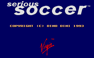 Goal! (DOS) screenshot: Copyright Information (1994 re-release)