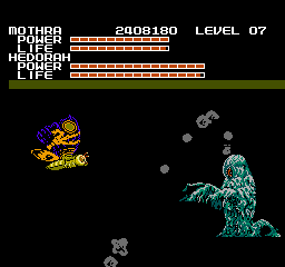 Screenshot Of Godzilla Monster Of Monsters Nes Mobygames