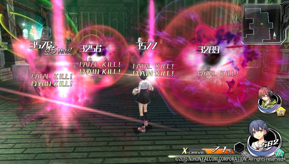 Screenshot of Tokyo Xanadu (PS Vita, 2015) - MobyGames