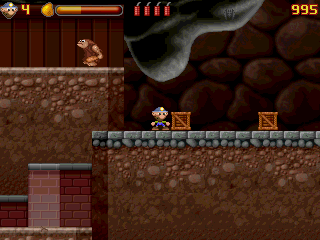 Gold Miner Joe (Windows Mobile) screenshot: Gameplay