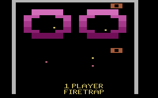 Fireball (Atari 2600) screenshot: Choose a game option