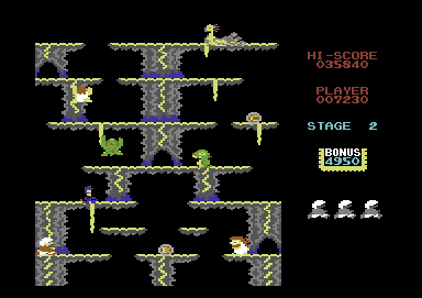 Halcyon (Commodore 64) screenshot: Stage 2