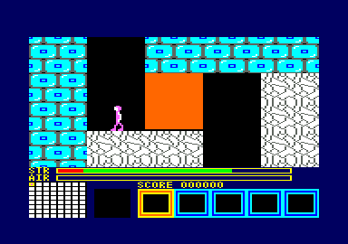 Hero of the Golden Talisman (Amstrad CPC) screenshot: Game start