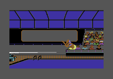 HesGames (Commodore 64) screenshot: Diving