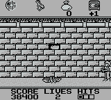 Home Alone (Game Boy) screenshot: The spider is dead