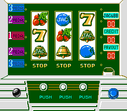 Hot Slots (NES) screenshot: Starting