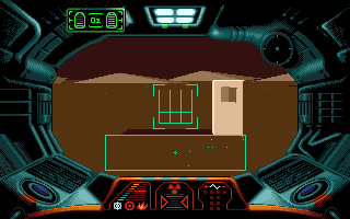 Infestation (Amiga) screenshot: Just found another one deserted terminal