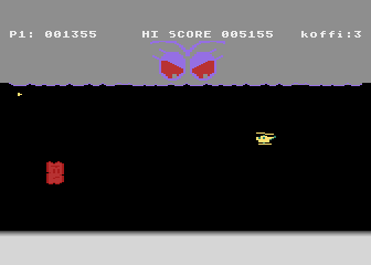 Koffi: Yellow Kopter (Atari 5200) screenshot: Pyro's mom