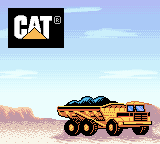 Caterpillar Construction Zone (Game Boy Color) screenshot: Loading level 1