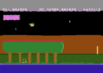 Koffi: Yellow Kopter (Atari 5200) screenshot: I defeated Pyro.