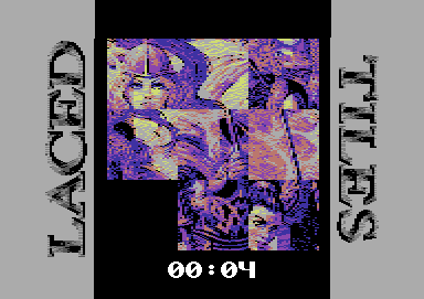Laced Tiles (Commodore 64) screenshot: Level five