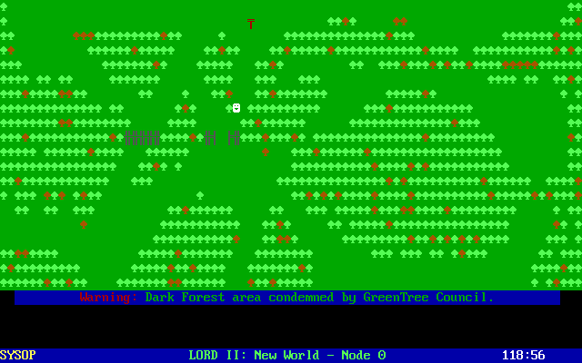 Legend of the Red Dragon II: New World (DOS) screenshot: What do those blowhards know?