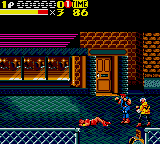 Streets of Rage 2 (Game Gear) screenshot: Blaze Down