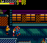 Streets of Rage 2 (Game Gear) screenshot: Skate's got 'em