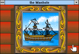 The Manhole: New and Enhanced (Windows 3.x) screenshot: Ship painting