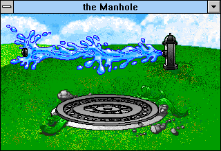The Manhole: New and Enhanced (Windows 3.x) screenshot: The manhole