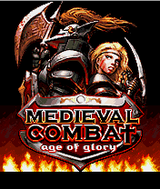 Medieval Combat: Age of Glory (J2ME) screenshot: Title screen