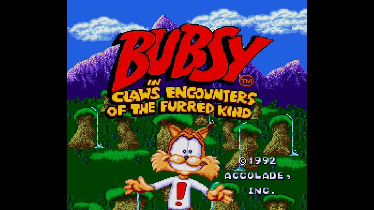 Bubsy: Two-Fur (Windows) screenshot: The first <i>Bubsy</i> game