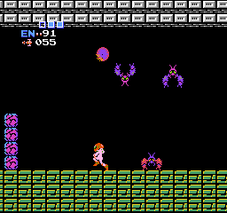 Screenshot of Metroid (NES, 1986) - MobyGames