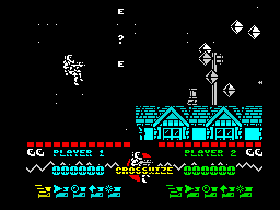 Crosswize (ZX Spectrum) screenshot: Let's go.
