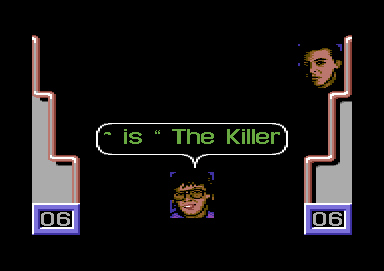 Mike Read's Computer Pop Quiz (Commodore 64) screenshot: Who was nicknamed 'The Killer'?