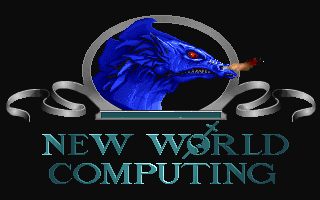 Might and Magic: World of Xeen (DOS) screenshot: NWC Logo