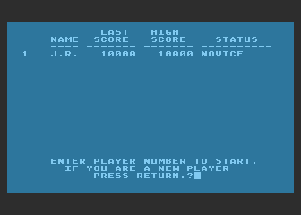 Millionaire: The Stock Market Simulation (Atari 8-bit) screenshot: Highest Results