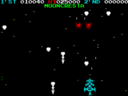 Moon Cresta (ZX Spectrum) screenshot: Atomic Pile - enemy no.5