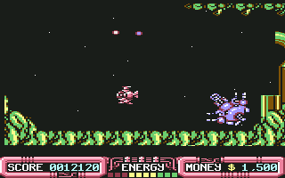 Battle Chopper (Commodore 64) screenshot: Guardian of the exit #2