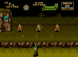 NAM-1975 (Neo Geo) screenshot: Stage 6
