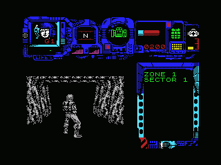 Narco Police (MSX) screenshot: Enter the tunnel