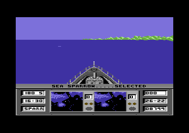 Ocean Ranger (Commodore 64) screenshot: On board