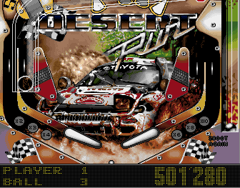 Obsession (Amiga) screenshot: Desert Run, nether part