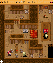 Opal's Quest (J2ME) screenshot: A dungeon in Ephisys