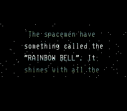 Pop'n TwinBee Rainbow Bell Adventures (SNES) screenshot: Story, story, blah, blah, blah