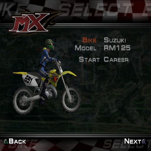 MX Superfly Featuring Ricky Carmichael  MX Super Fly para Playstation 2  (2002)