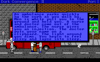 The Dark Convergence II (DOS) screenshot: Captured