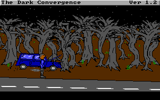 The Dark Convergence (DOS) screenshot: The adventure begins...