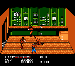 P.O.W.: Prisoners of War (NES) screenshot: But... I just wanted to touch the button...