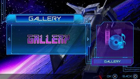 Gradius Collection (PSP) screenshot: Gallery