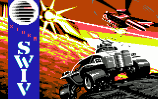 S.W.I.V. (Commodore 64) screenshot: Title screen