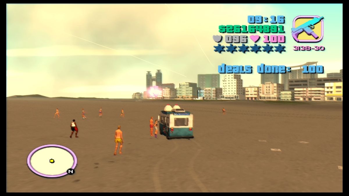 Screenshot of Grand Theft Auto: Vice City (PlayStation 3, 2002) - MobyGames
